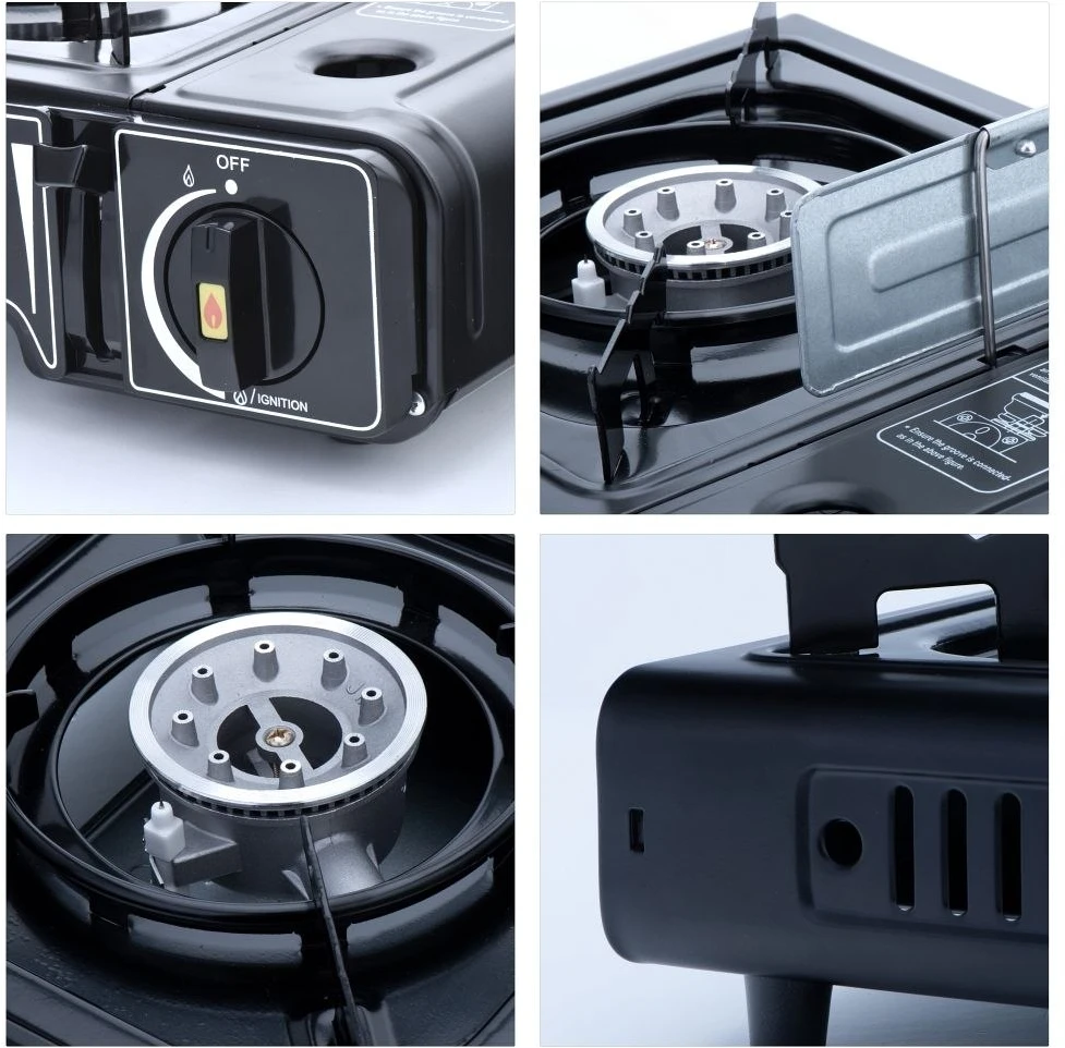 Oem Portable gas stove modelis BDZ.180-A juodas