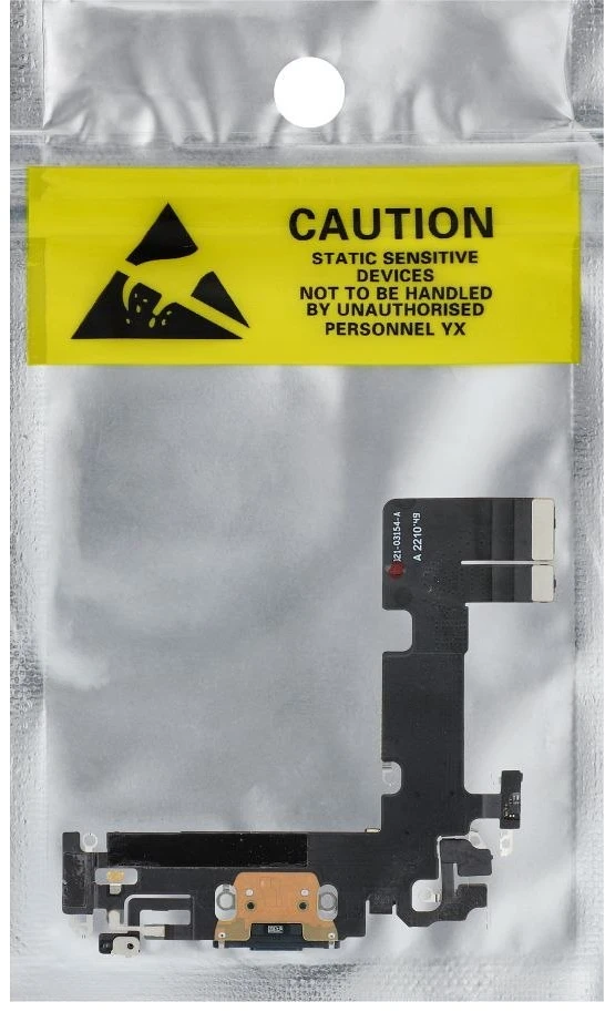 OEM įkrovimo lankstus USB įkroviklis IPHONE 13 juodas (ištrauktas)