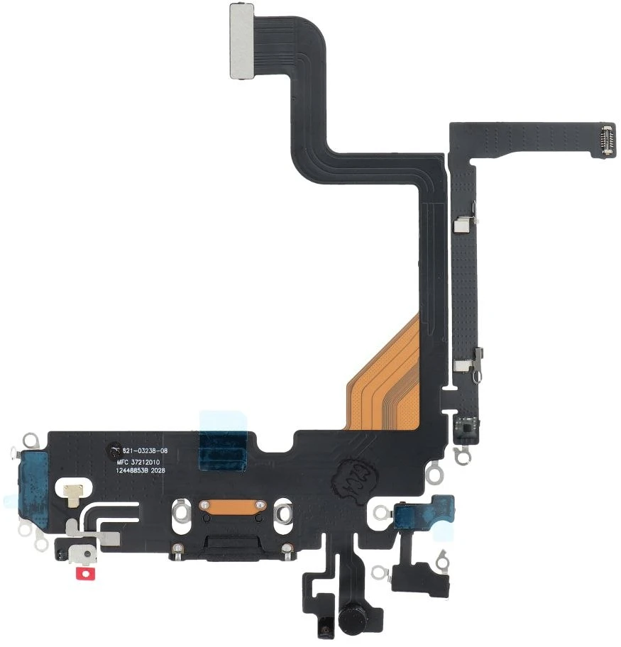 OEM įkrovimo lankstus USB įkroviklis IPHONE 13 Pro juodas (ištrauktas)
