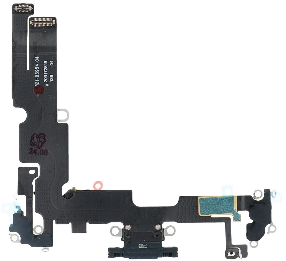 OEM įkrovimo lankstus USB įkroviklis IPHONE 14 Plus juodas (ištrauktas)