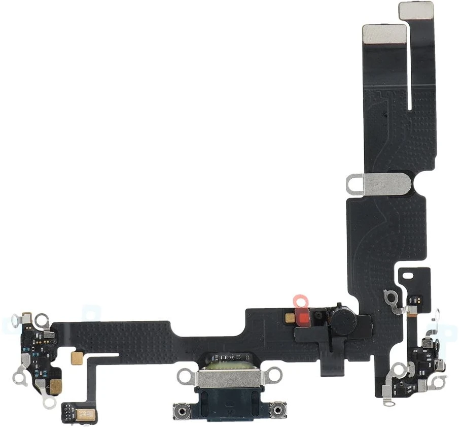 OEM įkrovimo lankstus USB įkroviklis IPHONE 14 Plus juodas (ištrauktas)