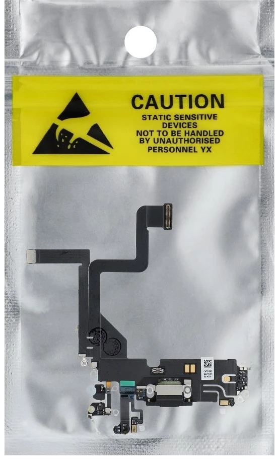 OEM įkrovimo lankstus USB įkroviklis IPHONE 14 Pro juodas (ištrauktas)