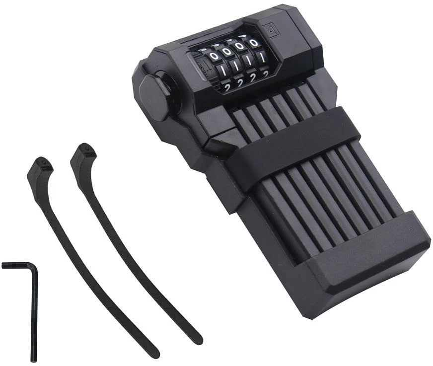 Oem Bike / scooter 4 digit combination mini frame lock FSBYL48532 juodas