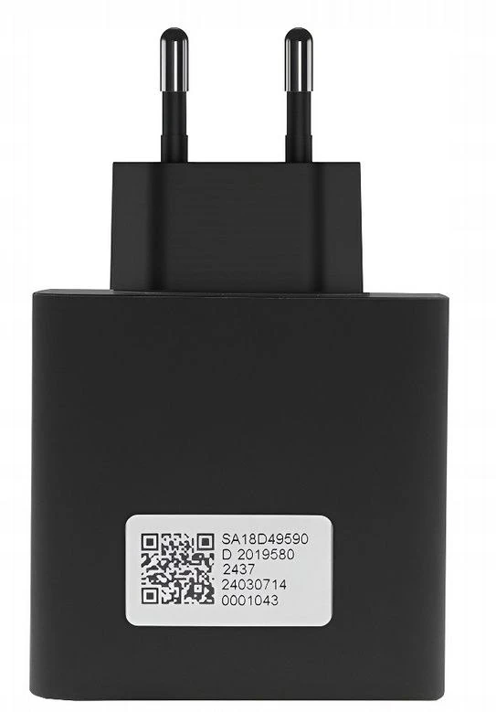 MOTOROLA originalus C tipo įkroviklis 125W MC-1259 juodas urmu