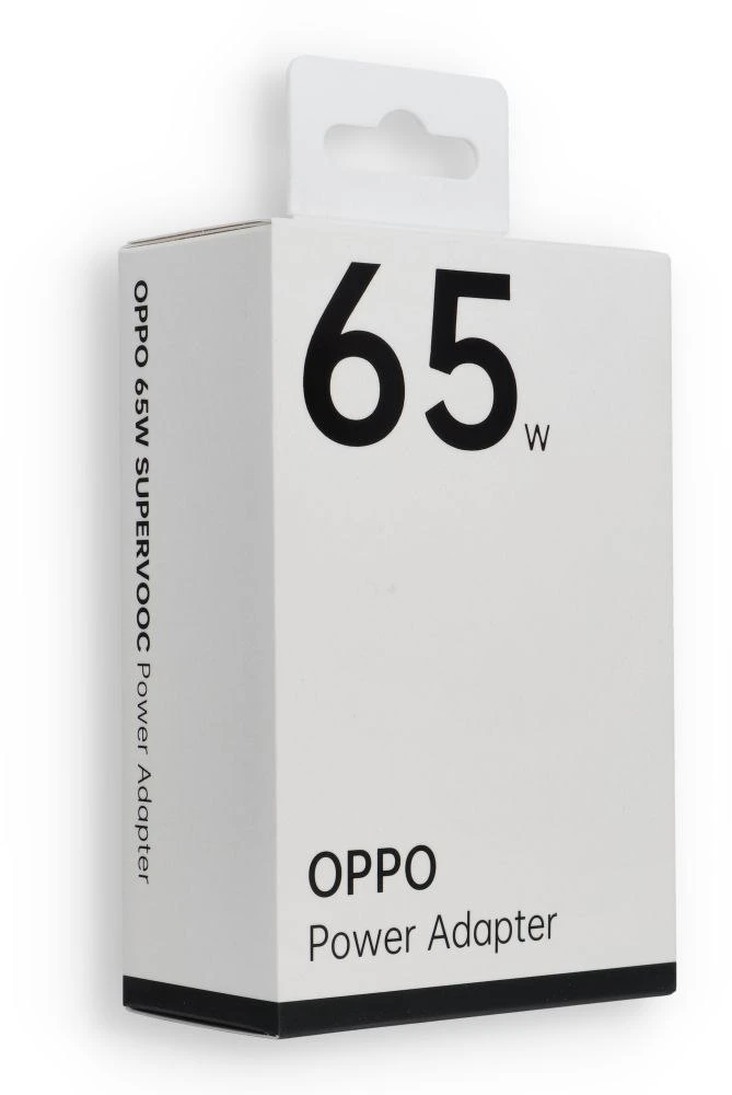 OPPO SuperVOOC originalus įkroviklis C tipo VCA7JFEH 65W baltas blisteryje