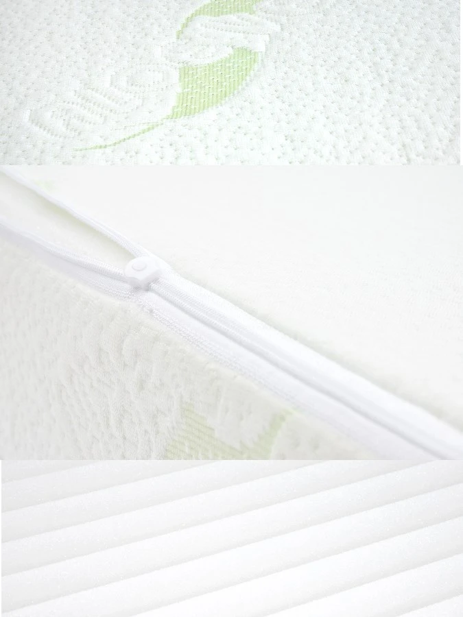 Sensillo LUXE ALOE VERA kūdikių pagalvė CLINK PUSH 38x60