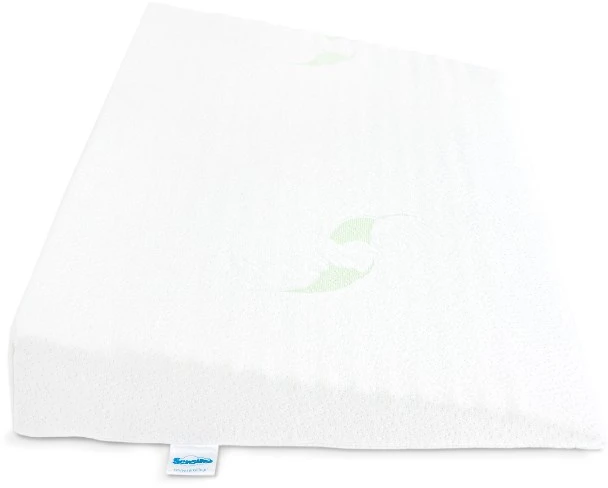 Sensillo LUXE ALOE VERA kūdikių pagalvė CLINK PUSH 38x60