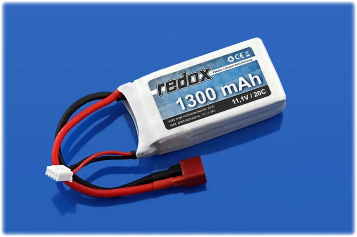 Paketas Redox LiPo 11,1V 1300mAh 20C