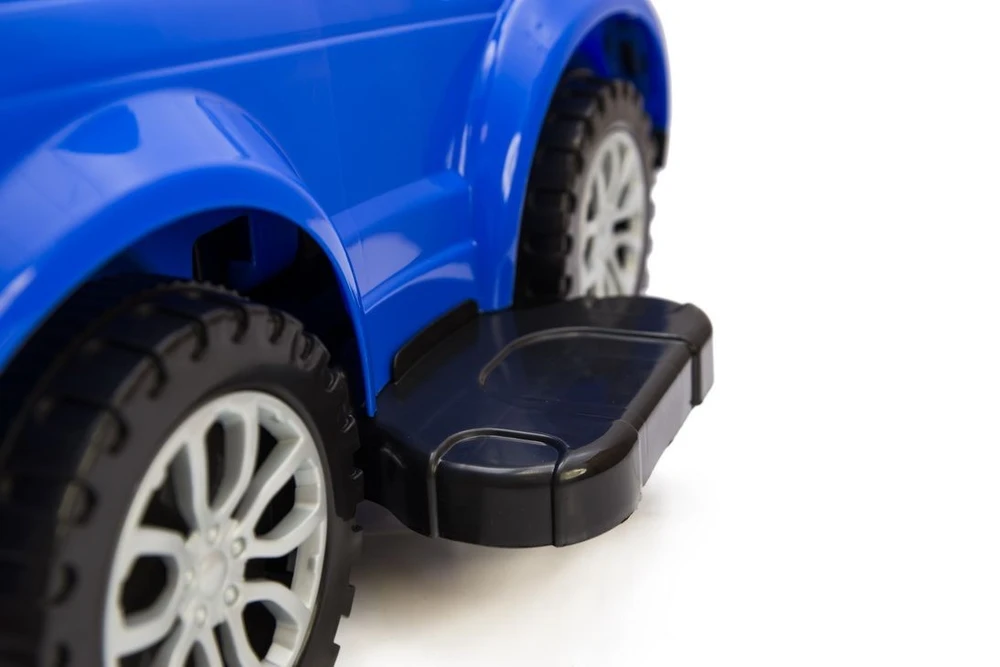Paspiriamas automobiliukas 2in1 – mėlynas