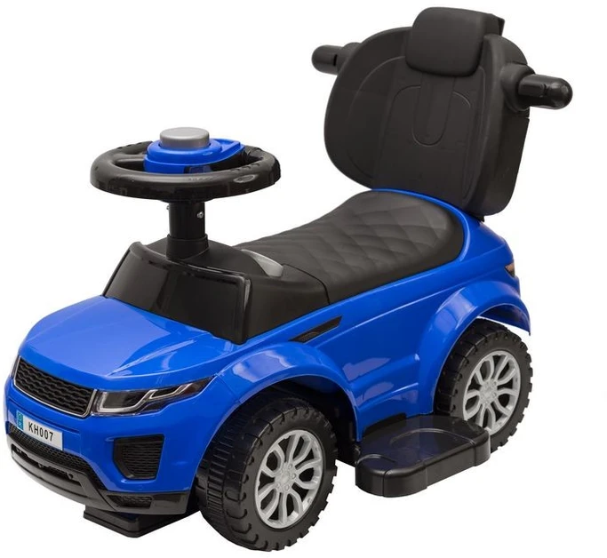 Paspiriamas automobiliukas 2in1 – mėlynas