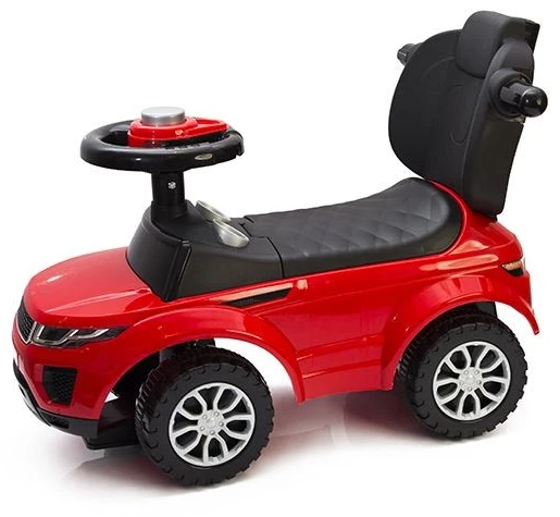 Paspiriamukas automobilis 2in1 – raudonas