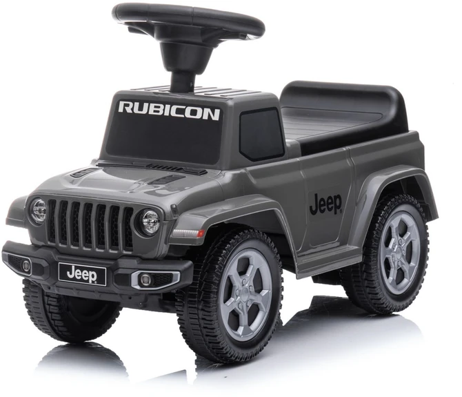 Paspiriamukas su garsais, paspiriamas automobilis vaikams, pilkas