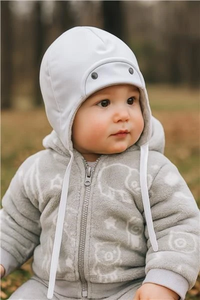 Pavasarinė kepuraitė kūdikiui New Baby Special One balta, dydis 56 (0-3 mėn.)