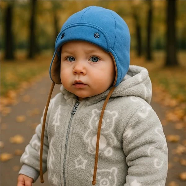 Pavasarinė kepuraitė New Baby Special One mėlyna, dydis 56 (0-3 mėn.)