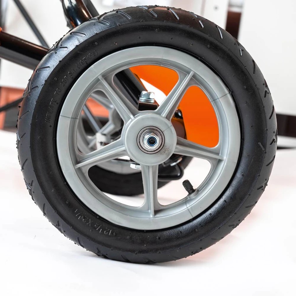 Pedalinis triratukas Baby Mix Buggy baltas