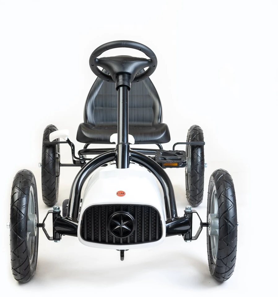 Pedalinis triratukas Baby Mix Buggy baltas