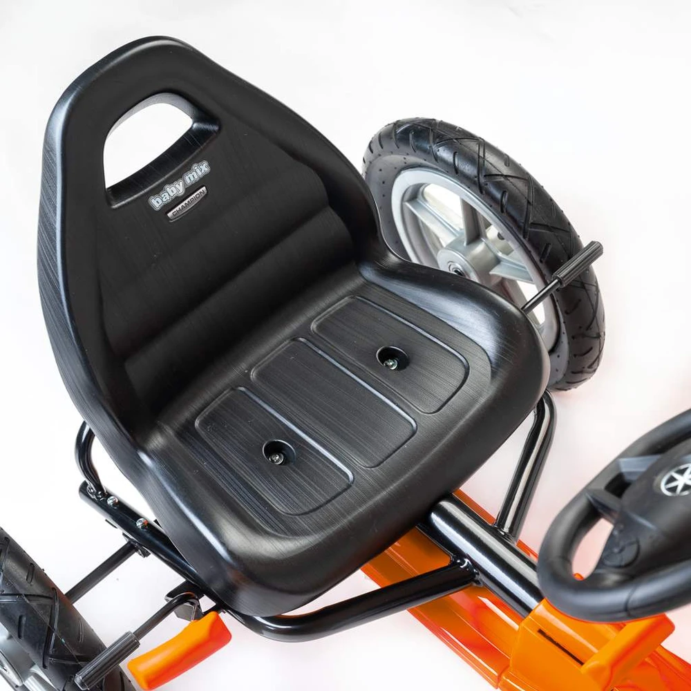 Pedalinis triratukas Baby Mix Buggy baltas