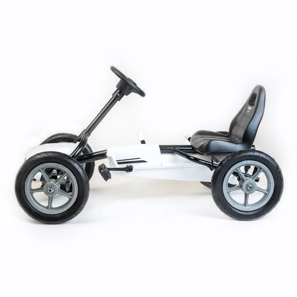 Pedalinis triratukas Baby Mix Buggy baltas