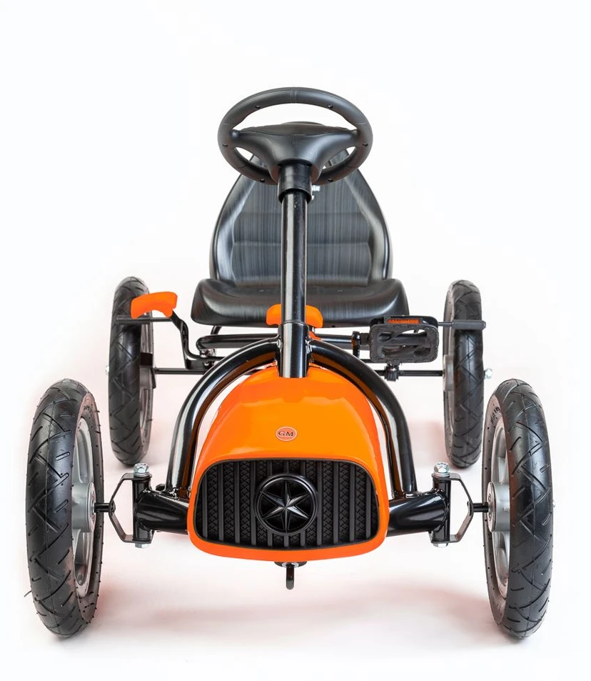 Pedalinis triratukas Baby Mix Buggy oranžinis