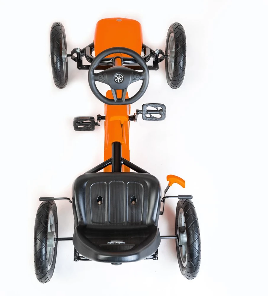 Pedalinis triratukas Baby Mix Buggy oranžinis