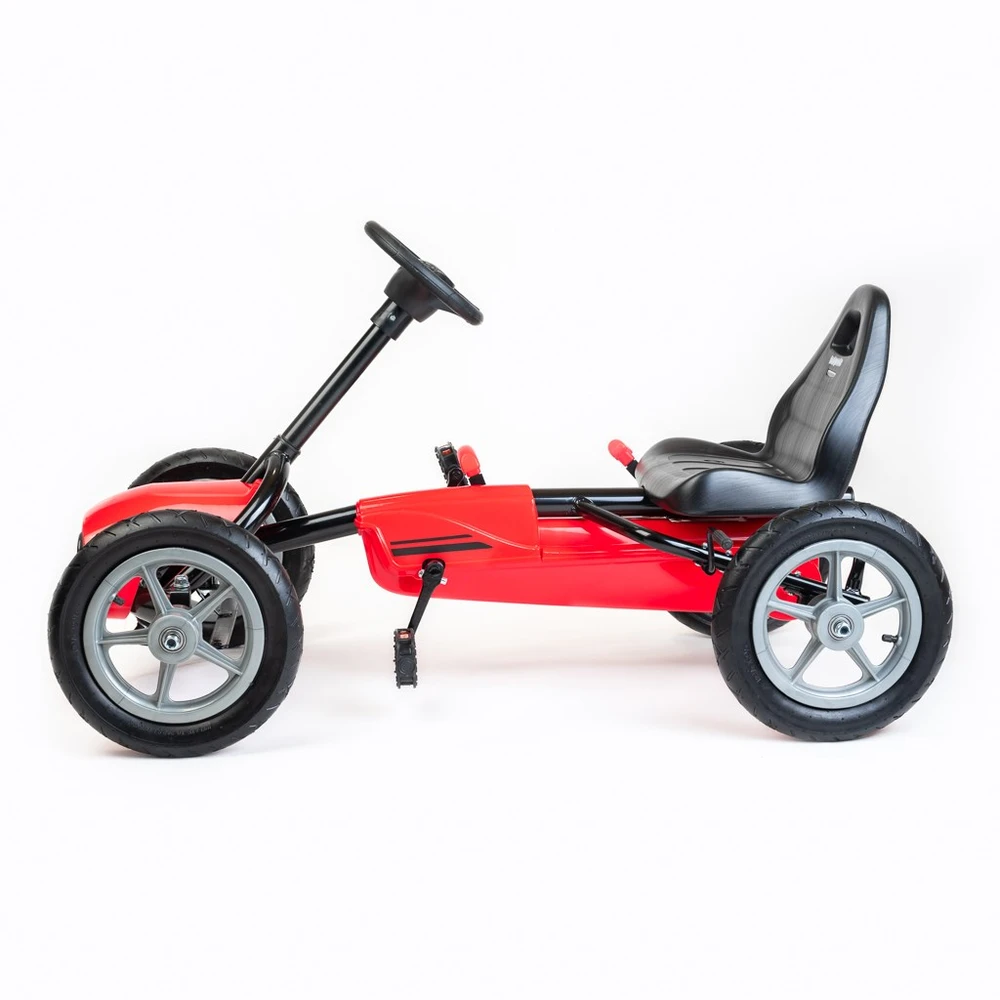 Dėlionė Baby Mix Go-kart Buggy pripučiami ratai, raudona