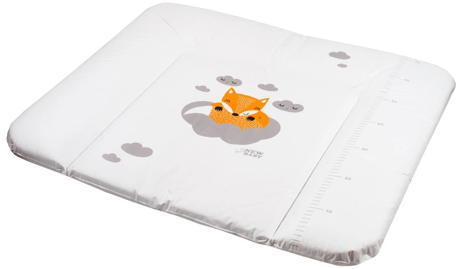 Persirengimo kilimėlis New Baby Fox baltas 85x70 cm