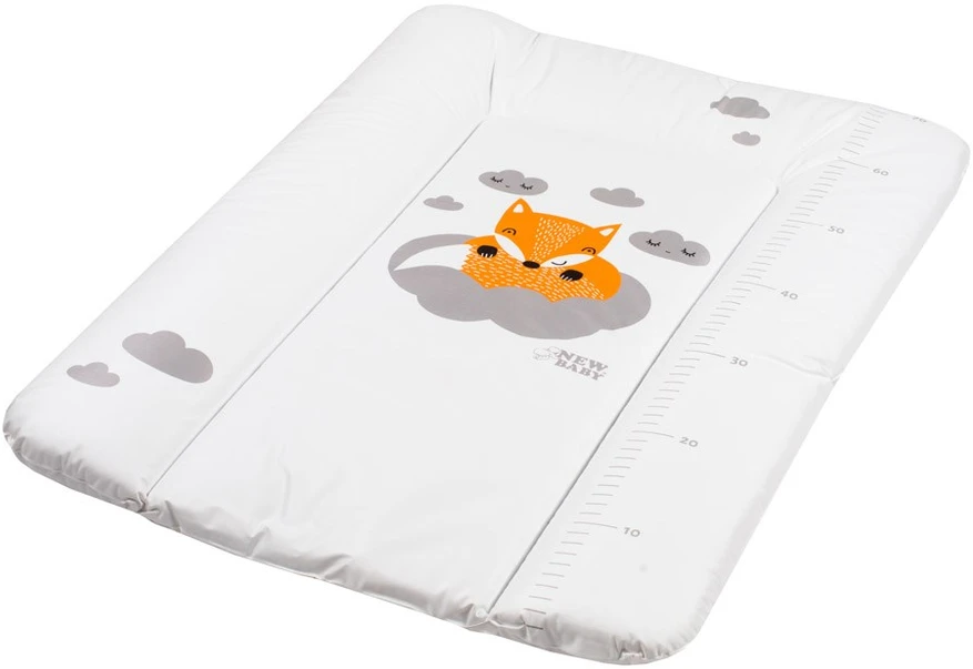 Persirengimo kilimėlis New Baby Fox baltas 70x50 cm