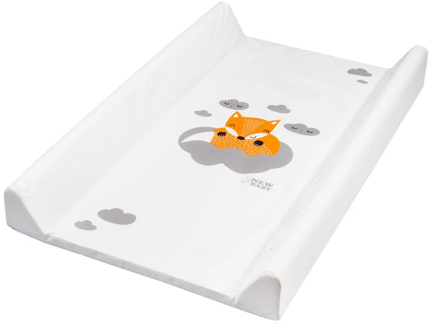 Persirengimo kilimėlis New Baby Fox baltas 80x50 cm