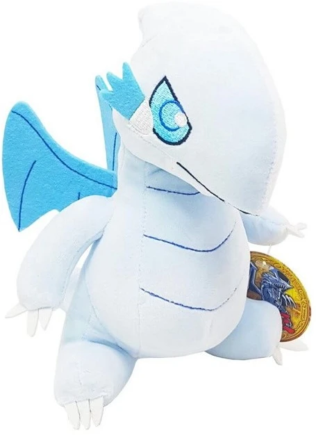 Phatmojo Yu-Gi-Oh! pliušinis žaislas drakonas Mėlyna Eyes Baltas Dragon 20 cm