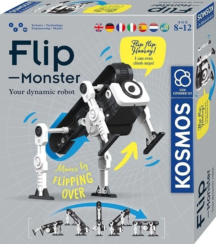 Piatnik Kosmos Lavinamasis rinkinys FLIP-MONSTER 8-12