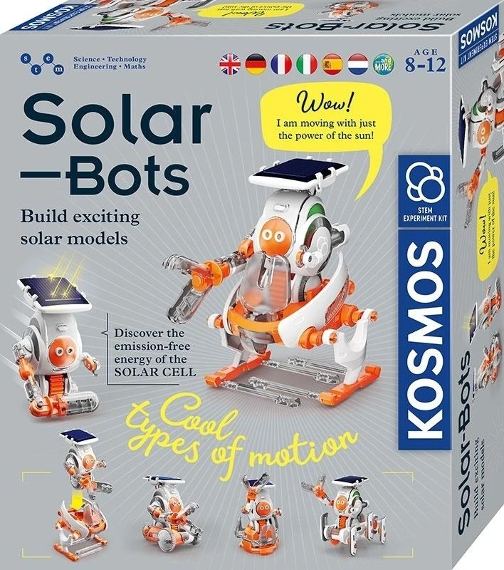Piatnik Kosmos Lavinamasis rinkinys SOLAR BOTS 8-12