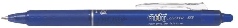 Pilot Pen Tušinukas FriXion Clicker mėlynas (12 vnt)