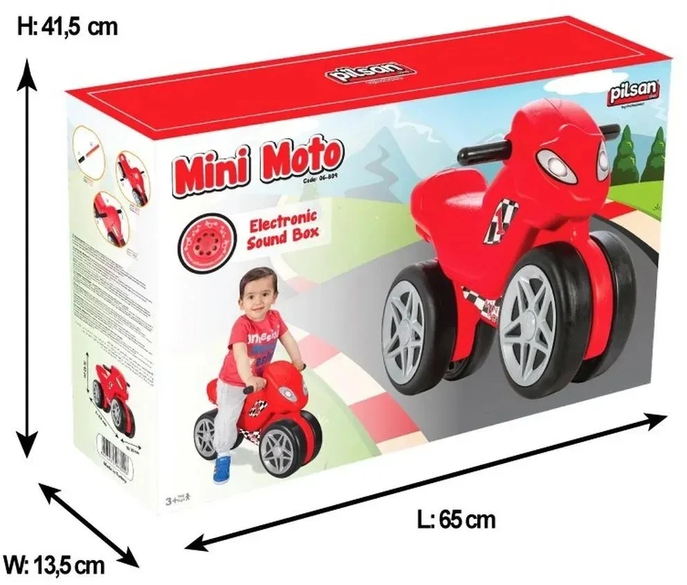 Pilsan vaikiškas motociklas "Mini Moto"
