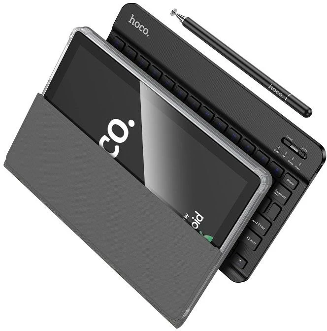 Planšetė 10.1" 6GB/128GB Hoco HD Wi-Fi/4G/BT 5.0 Android 14 A15 metal pilka