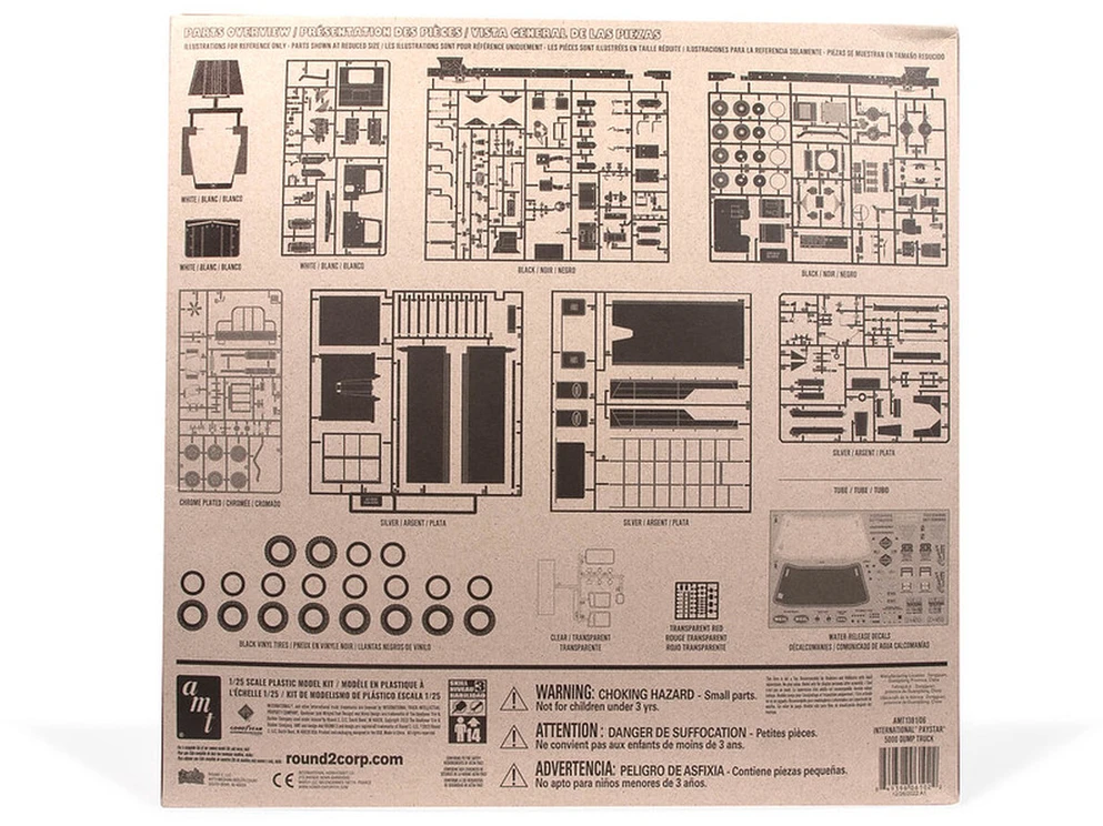 Plastikinis modelis sunkvežimio IH Paystar 5000 1:25 mastelis