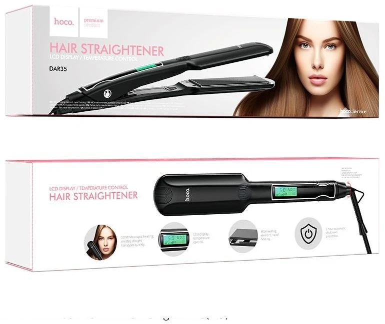 Hair straightener Hoco DAR35 juodas