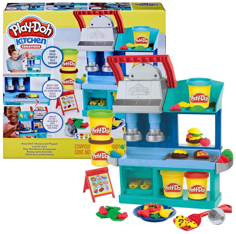 Rinkinys PLAY-DOH Restorano šefas F8107