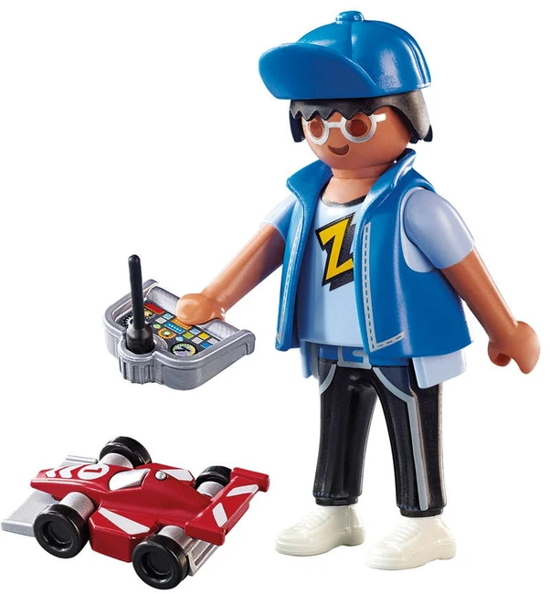 Playmobil 70561 figūrėlė berniukas su automobiliu