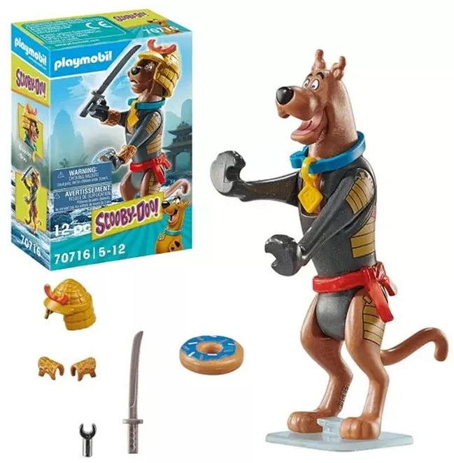 Playmobil 70716 figūrėlė Scooby Doo šuo samurajus