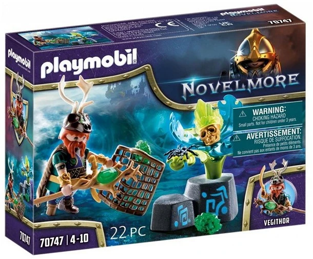 Playmobil 70747 konstruktorių rinkinys Novelmore augalų magikas 22 vnt.
