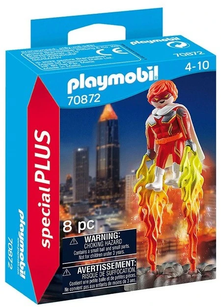 Playmobil 70872 konstruktoriaus rinkinys Special Plus Superhero 8 vnt.