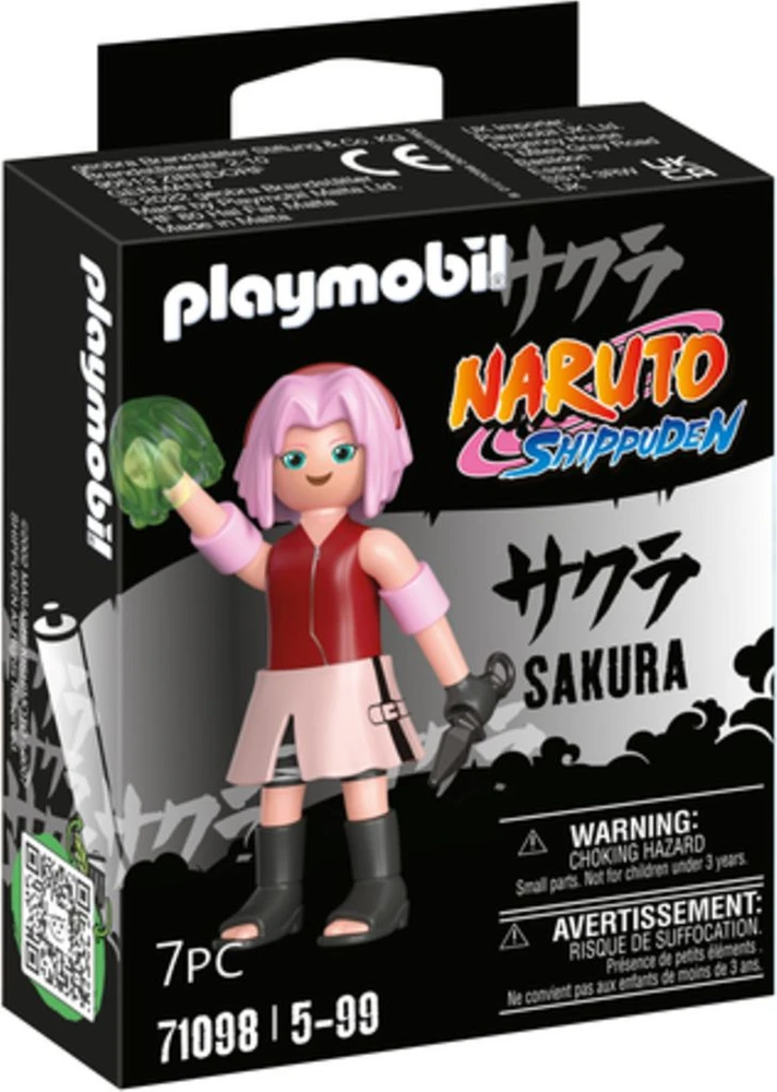 Playmobil 71098 konstruktorių rinkinys Naruto Shippuden Sakura 7 vnt.