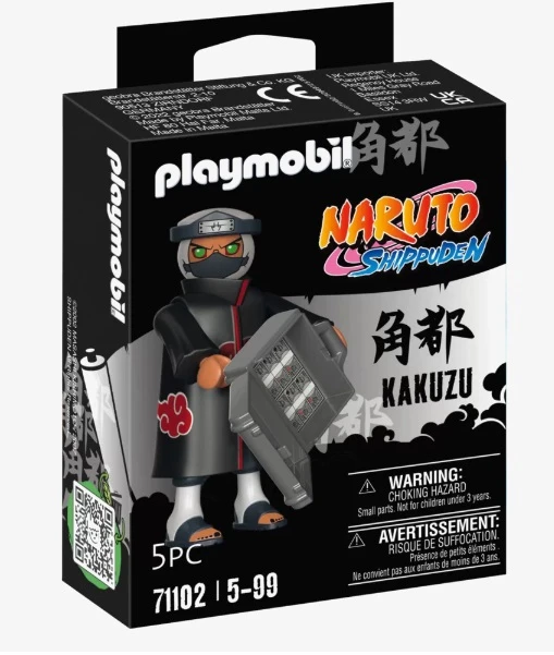Playmobil 71102 konstruktorių rinkinys Naruto Shippuden Kakuzu 5 vnt.