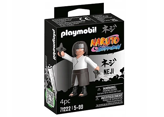 Playmobil 71222 konstruktoriaus rinkinys Naruto Shippuden Neji 4 vnt.