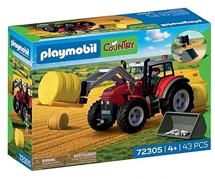 Playmobil Country 72305 Duży traktor su belami siana