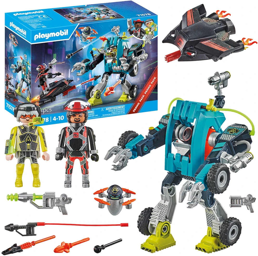 „Playmobil“ 96 dalių robotas prieš sklandytuvą 71578, ZA5993