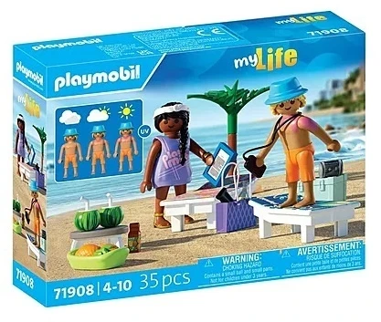 „Playmobil“ kelionė paplūdimyje 71908 konstruktorius