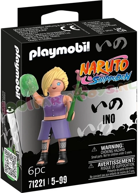 Playmobil konstruktoriaus rinkinys Naruto Shippuden Ino 71221 6 vnt.