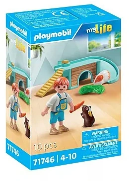 Playmobil My Life 71746 Berniukas su jūrų kiaulyte