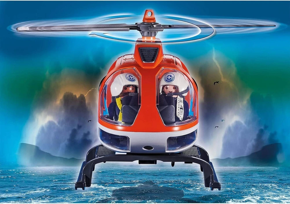 Playmobil Coastal Fire Mission 70491 gaisrinės gelbėjimo misijos rinkinys